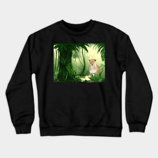 Lion in the Jungle Crewneck Sweatshirt